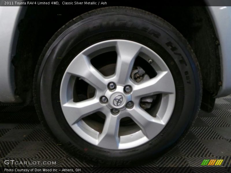 Classic Silver Metallic / Ash 2011 Toyota RAV4 Limited 4WD