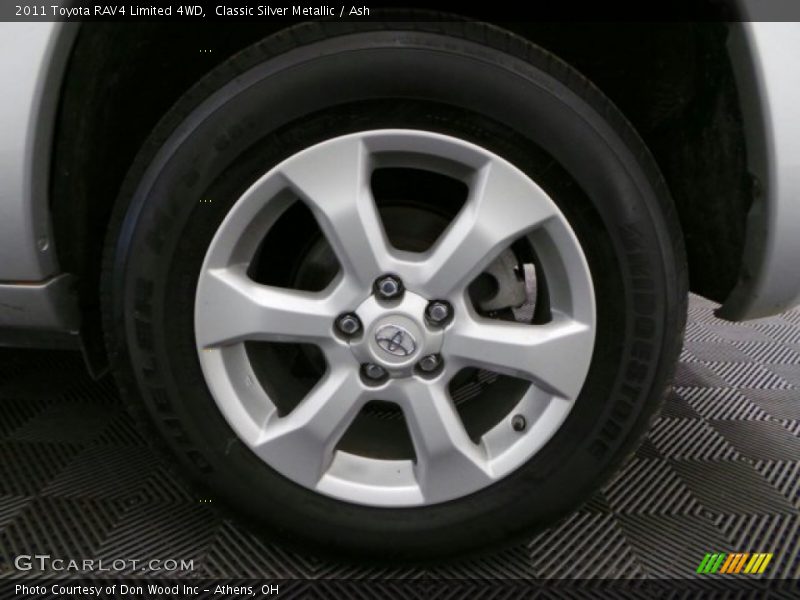 Classic Silver Metallic / Ash 2011 Toyota RAV4 Limited 4WD