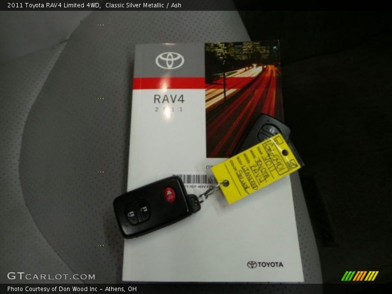 Classic Silver Metallic / Ash 2011 Toyota RAV4 Limited 4WD