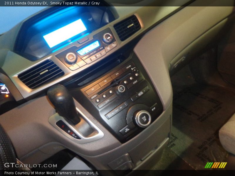 Smoky Topaz Metallic / Gray 2011 Honda Odyssey EX