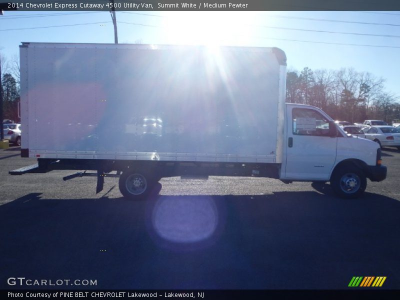 Summit White / Medium Pewter 2014 Chevrolet Express Cutaway 4500 Utility Van