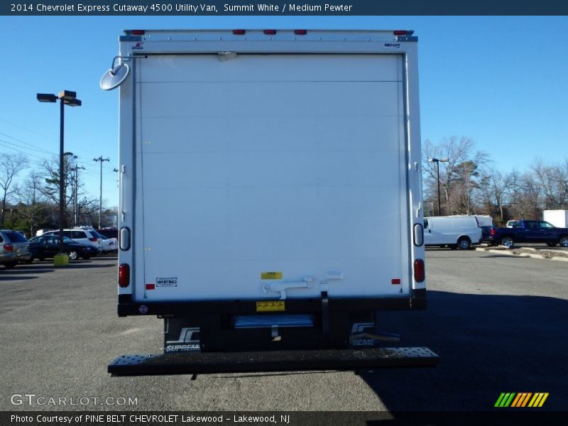 Summit White / Medium Pewter 2014 Chevrolet Express Cutaway 4500 Utility Van