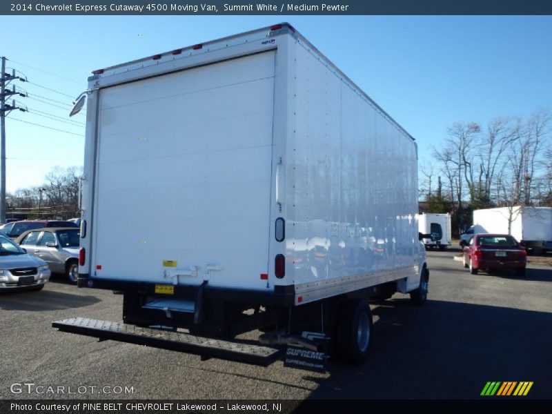 Summit White / Medium Pewter 2014 Chevrolet Express Cutaway 4500 Moving Van
