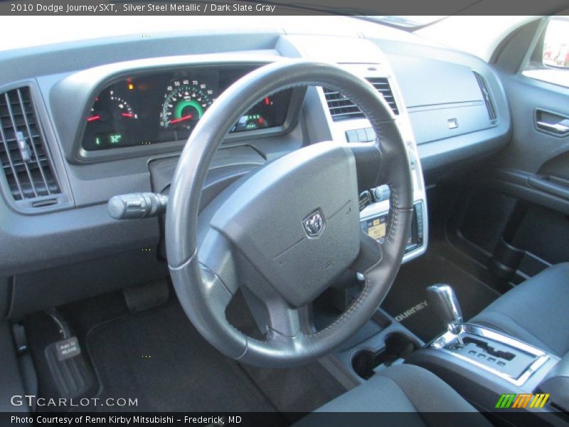 Silver Steel Metallic / Dark Slate Gray 2010 Dodge Journey SXT