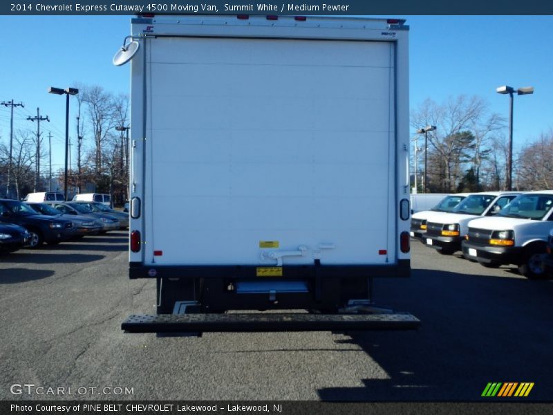 Summit White / Medium Pewter 2014 Chevrolet Express Cutaway 4500 Moving Van