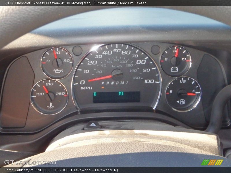 Summit White / Medium Pewter 2014 Chevrolet Express Cutaway 4500 Moving Van