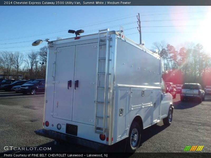 Summit White / Medium Pewter 2014 Chevrolet Express Cutaway 3500 Utility Van