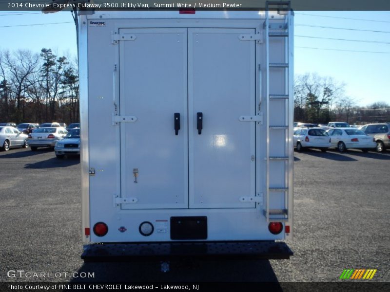 Summit White / Medium Pewter 2014 Chevrolet Express Cutaway 3500 Utility Van