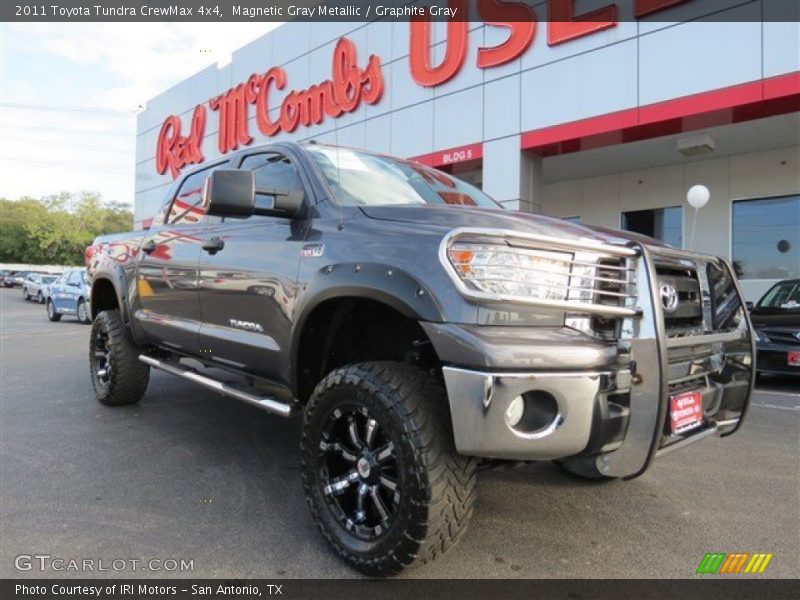 Magnetic Gray Metallic / Graphite Gray 2011 Toyota Tundra CrewMax 4x4
