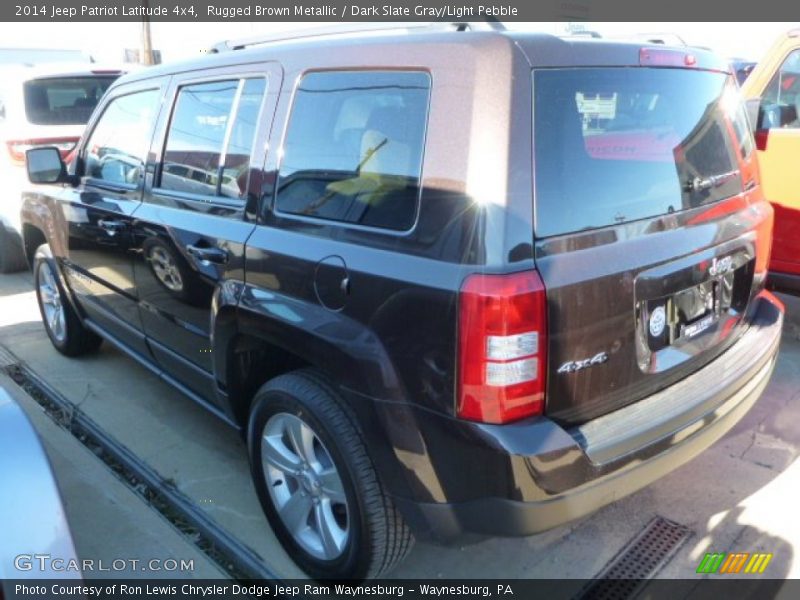 Rugged Brown Metallic / Dark Slate Gray/Light Pebble 2014 Jeep Patriot Latitude 4x4