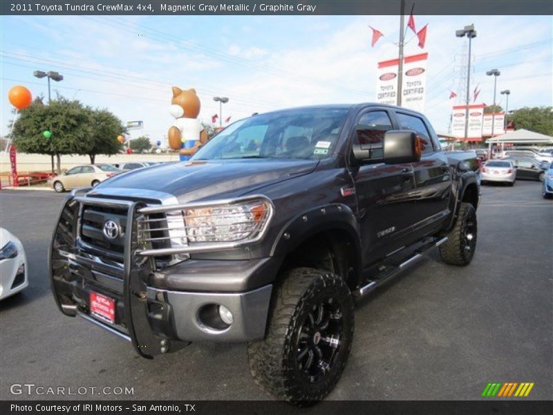 Magnetic Gray Metallic / Graphite Gray 2011 Toyota Tundra CrewMax 4x4