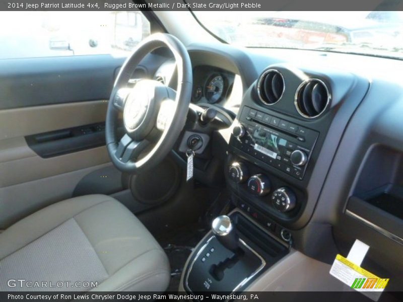 Rugged Brown Metallic / Dark Slate Gray/Light Pebble 2014 Jeep Patriot Latitude 4x4