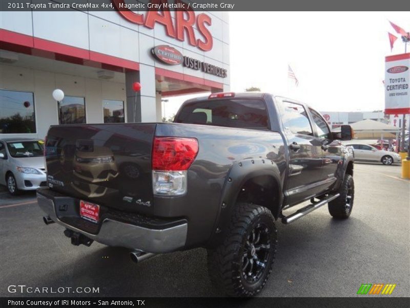 Magnetic Gray Metallic / Graphite Gray 2011 Toyota Tundra CrewMax 4x4