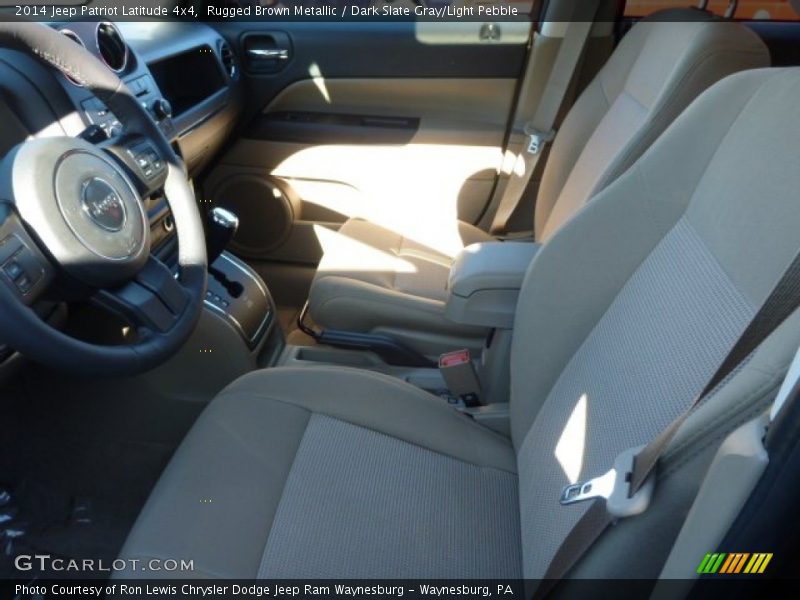 Rugged Brown Metallic / Dark Slate Gray/Light Pebble 2014 Jeep Patriot Latitude 4x4