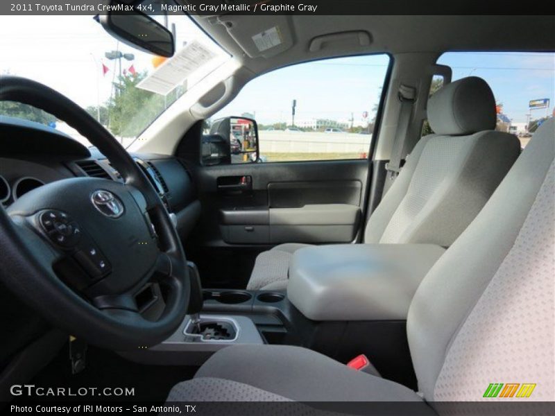 Magnetic Gray Metallic / Graphite Gray 2011 Toyota Tundra CrewMax 4x4