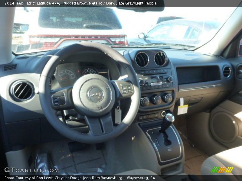 Rugged Brown Metallic / Dark Slate Gray/Light Pebble 2014 Jeep Patriot Latitude 4x4