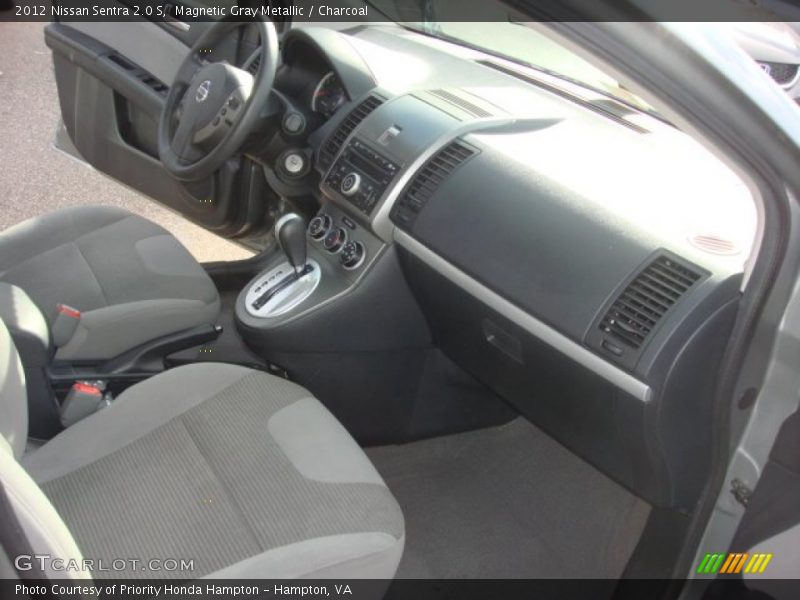 Magnetic Gray Metallic / Charcoal 2012 Nissan Sentra 2.0 S