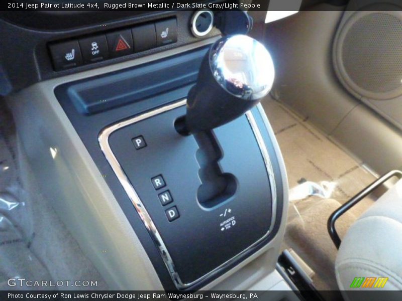 Rugged Brown Metallic / Dark Slate Gray/Light Pebble 2014 Jeep Patriot Latitude 4x4