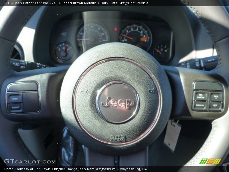 Rugged Brown Metallic / Dark Slate Gray/Light Pebble 2014 Jeep Patriot Latitude 4x4