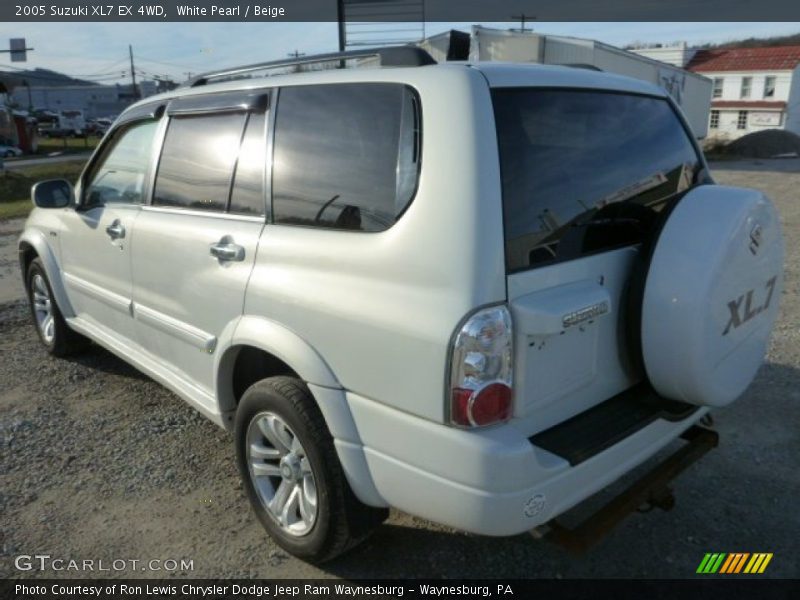 White Pearl / Beige 2005 Suzuki XL7 EX 4WD