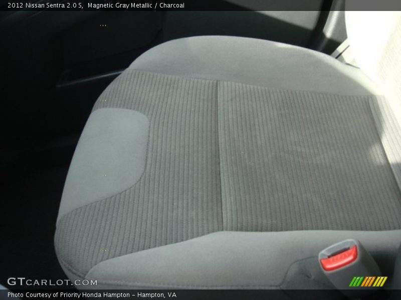 Magnetic Gray Metallic / Charcoal 2012 Nissan Sentra 2.0 S