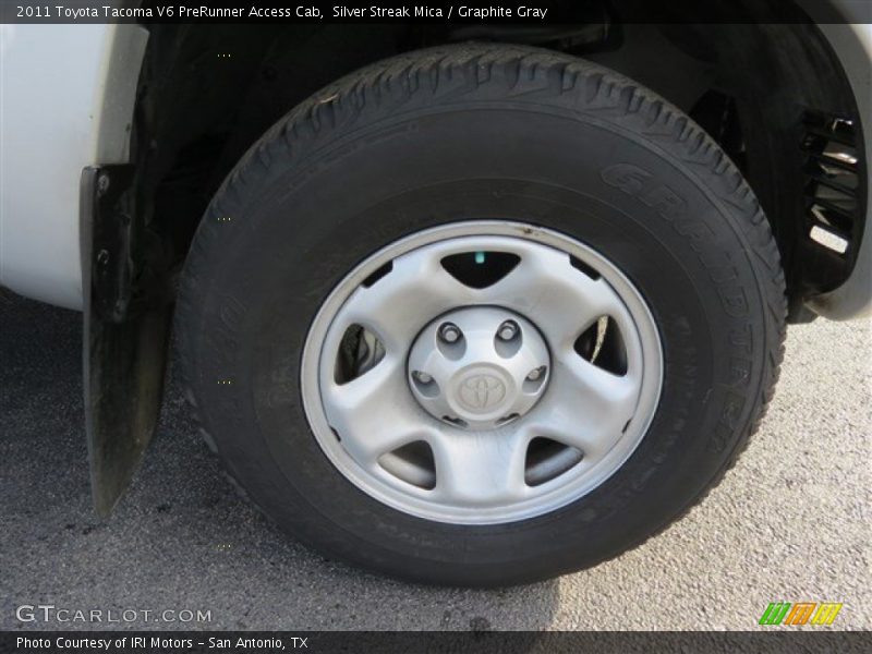 Silver Streak Mica / Graphite Gray 2011 Toyota Tacoma V6 PreRunner Access Cab