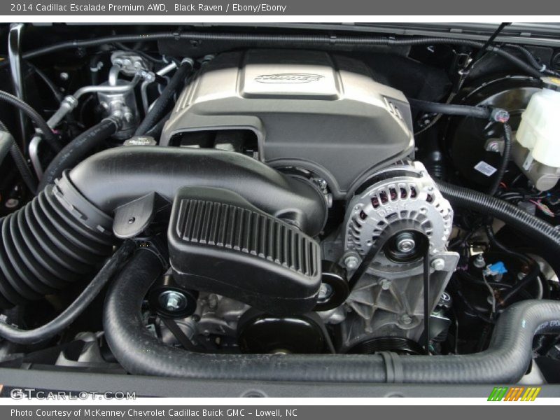  2014 Escalade Premium AWD Engine - 6.2 Liter OHV 16-Valve VVT Flex-Fuel V8