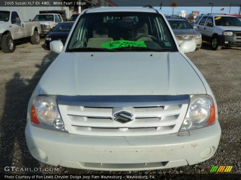 White Pearl / Beige 2005 Suzuki XL7 EX 4WD