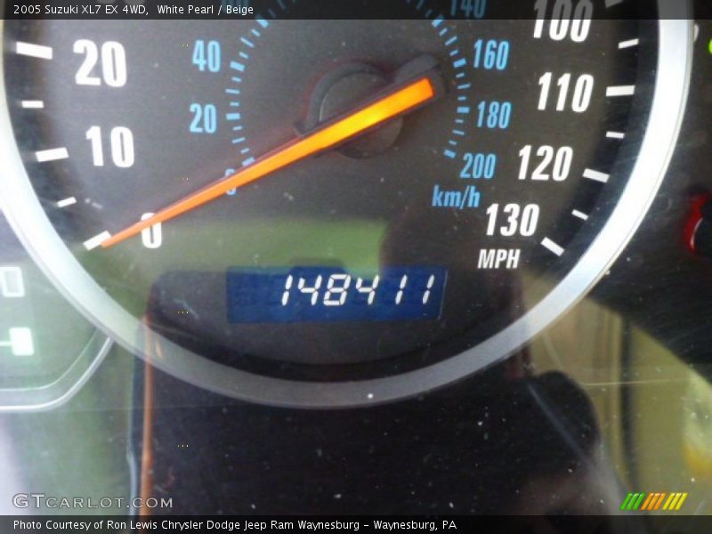 White Pearl / Beige 2005 Suzuki XL7 EX 4WD