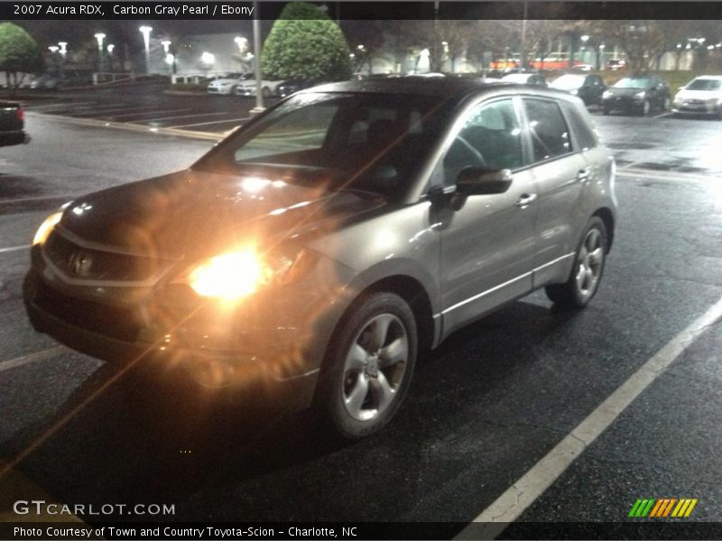 Carbon Gray Pearl / Ebony 2007 Acura RDX