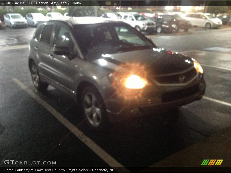 Carbon Gray Pearl / Ebony 2007 Acura RDX
