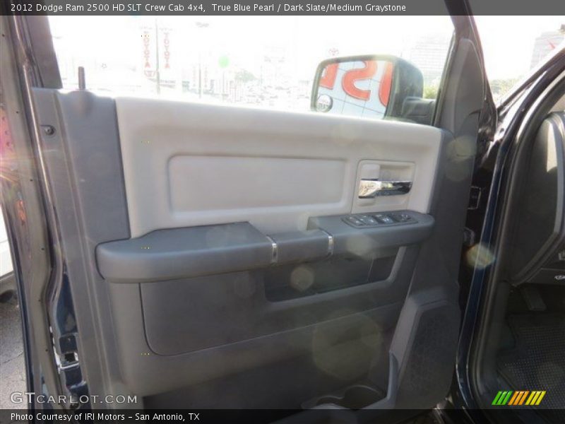 True Blue Pearl / Dark Slate/Medium Graystone 2012 Dodge Ram 2500 HD SLT Crew Cab 4x4