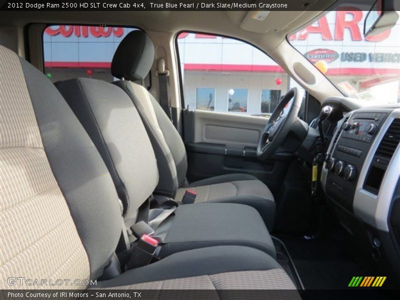 True Blue Pearl / Dark Slate/Medium Graystone 2012 Dodge Ram 2500 HD SLT Crew Cab 4x4