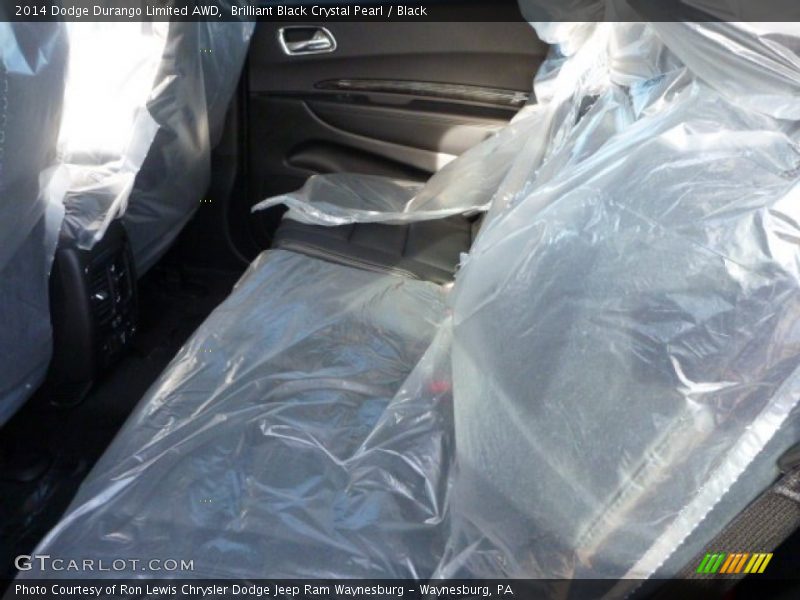 Brilliant Black Crystal Pearl / Black 2014 Dodge Durango Limited AWD