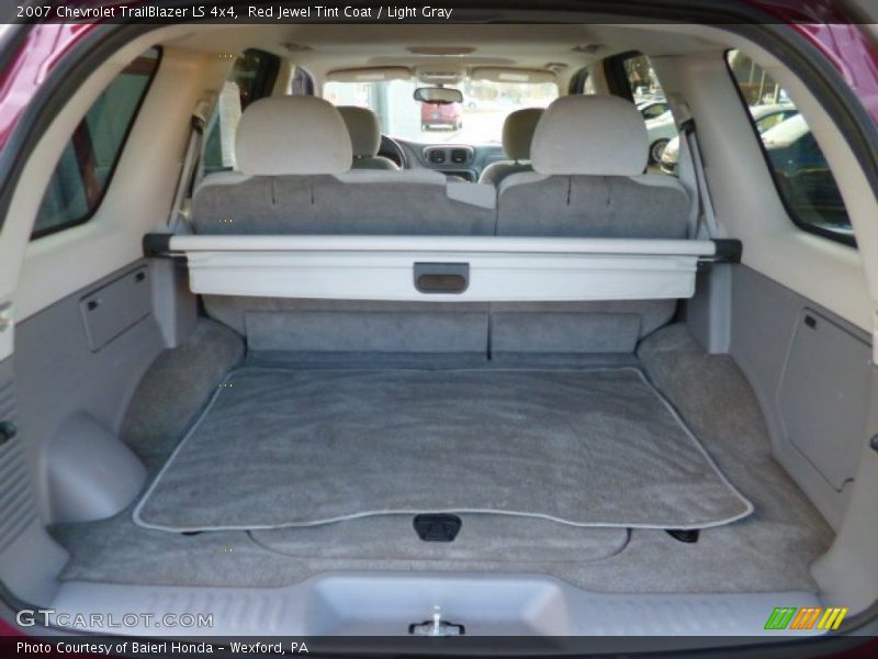 Red Jewel Tint Coat / Light Gray 2007 Chevrolet TrailBlazer LS 4x4