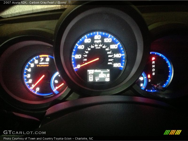 Carbon Gray Pearl / Ebony 2007 Acura RDX