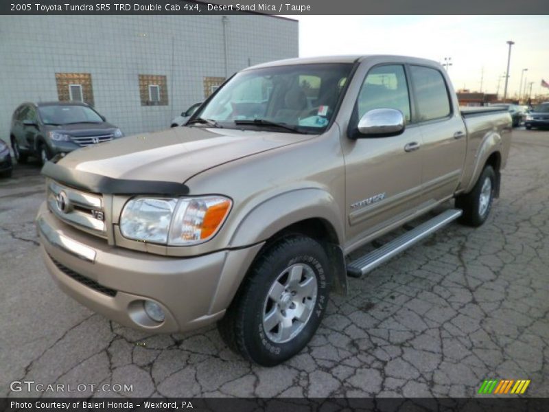 Desert Sand Mica / Taupe 2005 Toyota Tundra SR5 TRD Double Cab 4x4