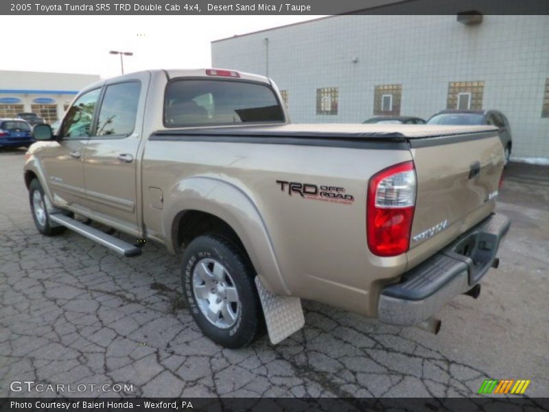 Desert Sand Mica / Taupe 2005 Toyota Tundra SR5 TRD Double Cab 4x4