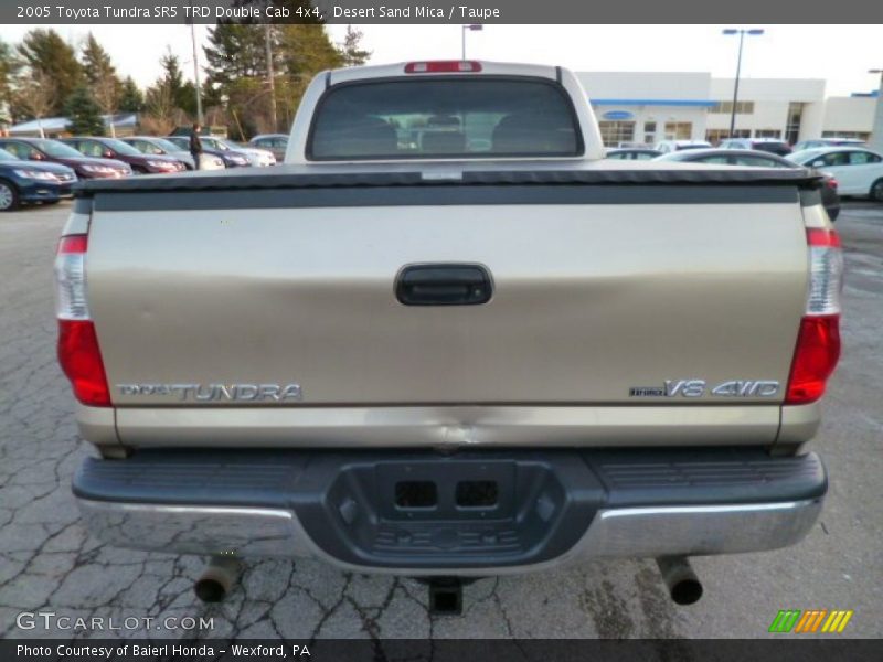 Desert Sand Mica / Taupe 2005 Toyota Tundra SR5 TRD Double Cab 4x4