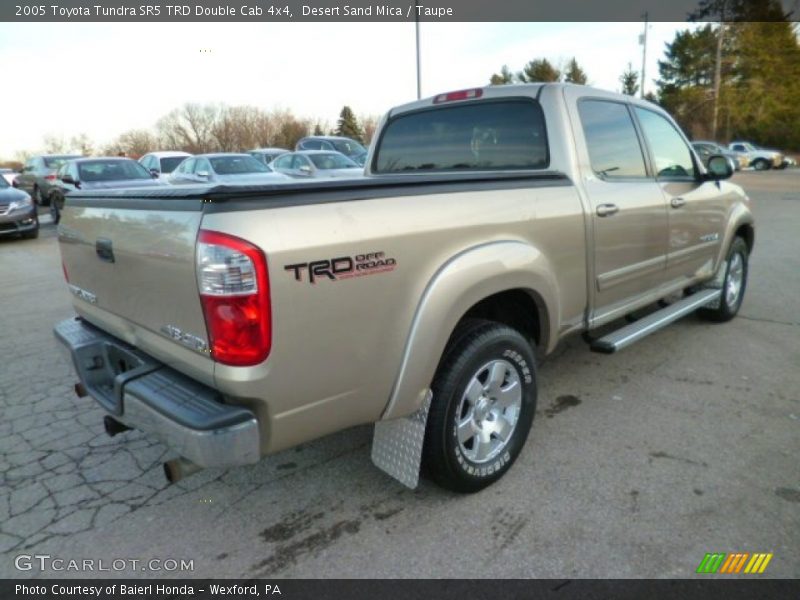 Desert Sand Mica / Taupe 2005 Toyota Tundra SR5 TRD Double Cab 4x4