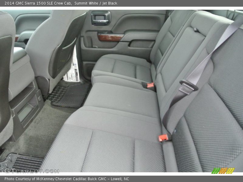 Summit White / Jet Black 2014 GMC Sierra 1500 SLE Crew Cab