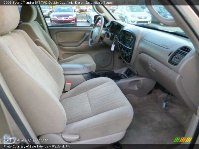 Desert Sand Mica / Taupe 2005 Toyota Tundra SR5 TRD Double Cab 4x4