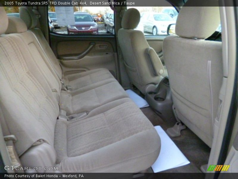 Desert Sand Mica / Taupe 2005 Toyota Tundra SR5 TRD Double Cab 4x4