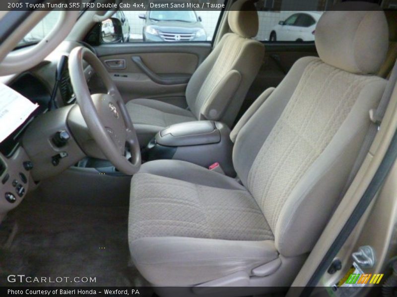 Desert Sand Mica / Taupe 2005 Toyota Tundra SR5 TRD Double Cab 4x4
