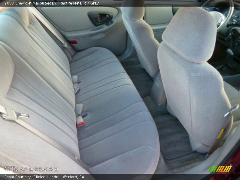 Redfire Metallic / Gray 2003 Chevrolet Malibu Sedan