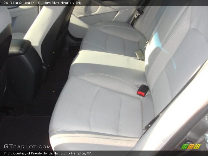 Titanium Silver Metallic / Beige 2013 Kia Optima LX
