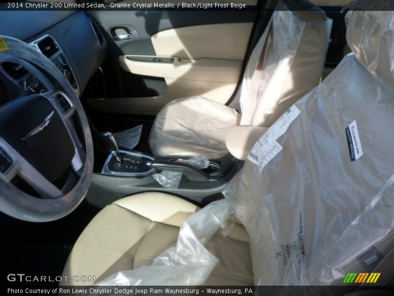 Granite Crystal Metallic / Black/Light Frost Beige 2014 Chrysler 200 Limited Sedan