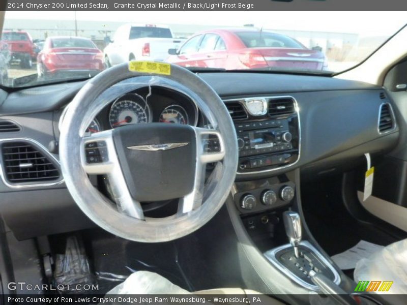 Granite Crystal Metallic / Black/Light Frost Beige 2014 Chrysler 200 Limited Sedan
