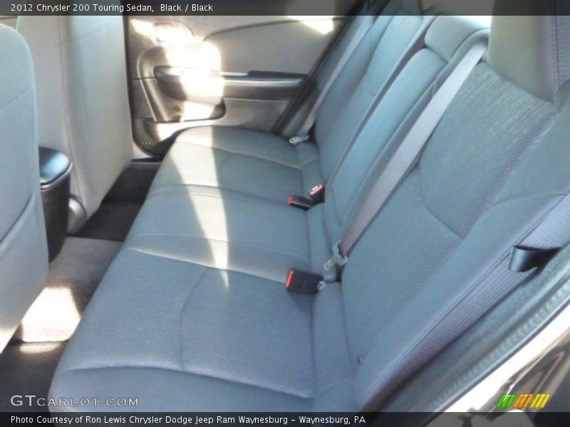 Black / Black 2012 Chrysler 200 Touring Sedan