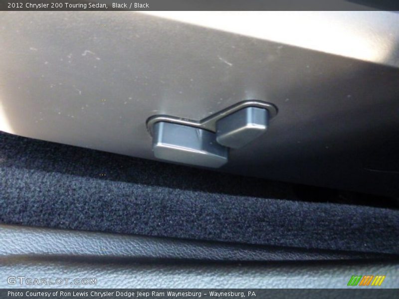 Black / Black 2012 Chrysler 200 Touring Sedan